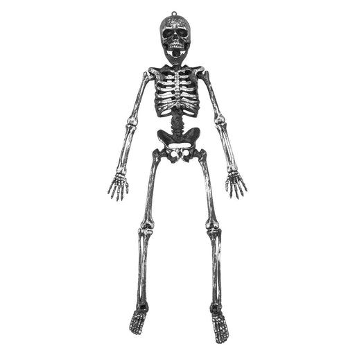 Hanging Skeleton Decoration Halloween Party, Trick or Treat  Silver