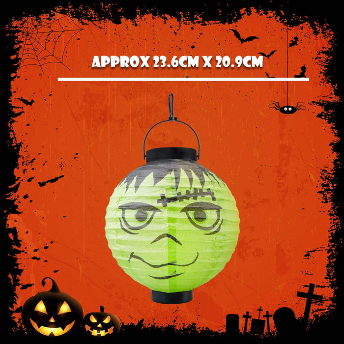 Halloween Paper Lantern Halloween Party, Trick or Treat 20cm Frankenstein