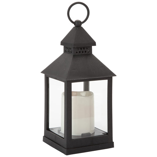 Transparent LED Flickering Flameless Lantern Light