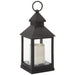 Transparent LED Flickering Flameless Lantern Light