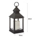 Transparent LED Flickering Flameless Lantern Light