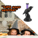 Flameless Halloween Crow Candle Halloween Party, Trick or Treat Purple