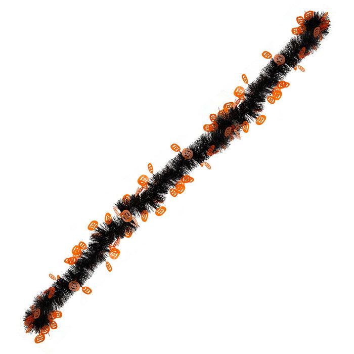 Halloween Tinsel Decoration Halloween Party, Trick or Treat 2m Pumpkin