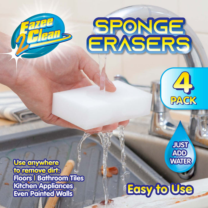 Magic Eraser Sponges, Pack of 4
