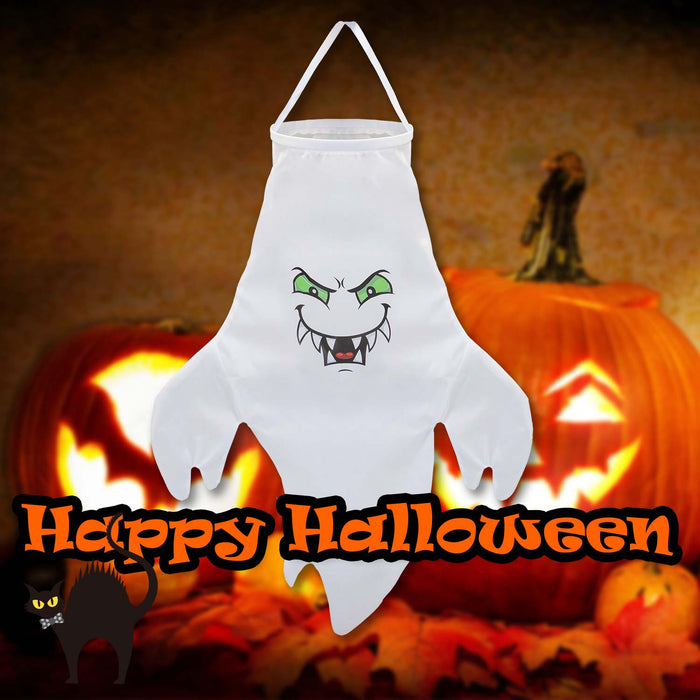 Hanging Ghost Decoration Halloween Party, Trick or Treat Fangs