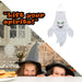 Hanging Ghost Decoration Halloween Party, Trick or Treat Fangs