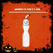 Halloween Bottle 500ml Halloween Party, Trick or Treat 500ml Ghost