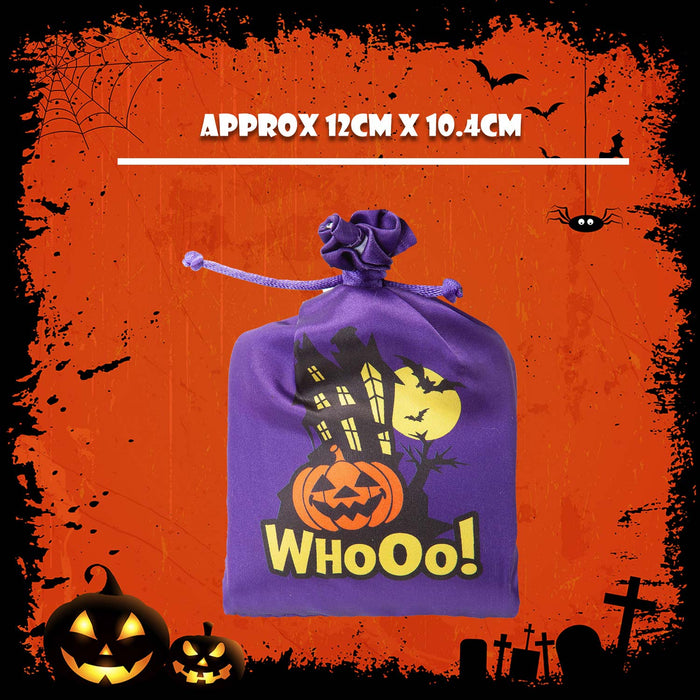 Halloween Bag with Creepy Sounds Halloween Party, Trick or Treat  Pumpkin Purple