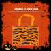 Halloween Shopper Bag Halloween Party, Trick or Treat 40cm x 32cm Orange Bat