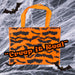 Halloween Shopper Bag Party, Trick or Treat Orange Bat