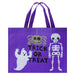 Halloween Shopper Bag Trick or Treat 40cm x 32cm Purple Trick Or Treat