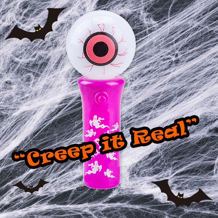 Halloween Light Up Wand Accessory Halloween Party, Trick or Treat 11.3cm Eyeball