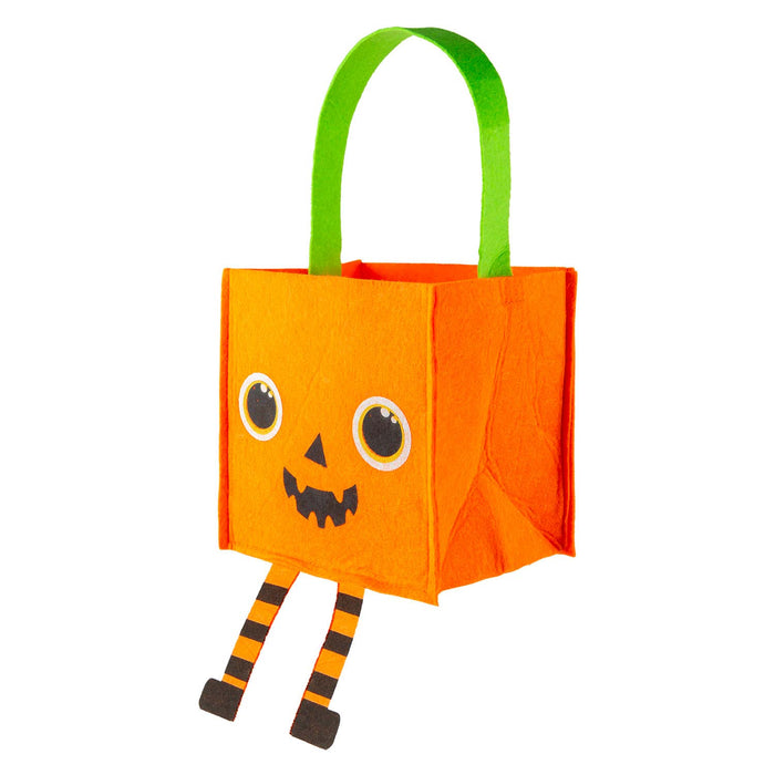 Halloween Treat Bags Accessory Hallows Party, Trick or Treat 44.8cm Pumpkin