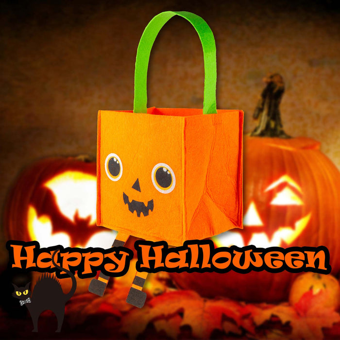 Halloween Treat Bags Accessory Hallows Party, Trick or Treat 44.8cm Pumpkin