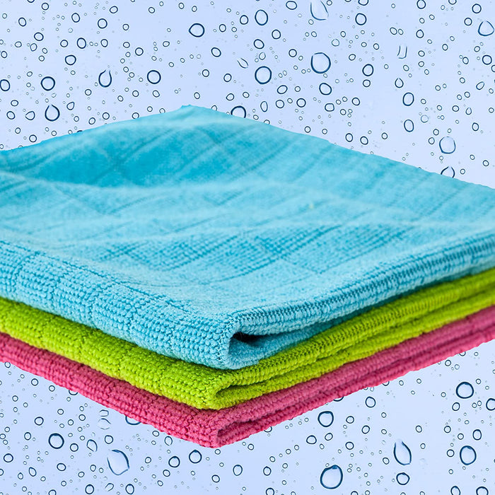 Microfibre Car & Household Cleaning Cloths (3 Pack)