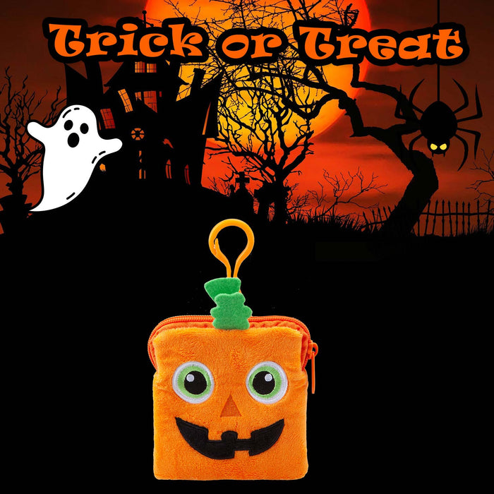 Halloween Coin Purse Accessory Party, Trick or Treat Pumpkin