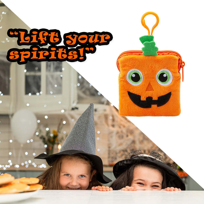 Halloween Coin Purse Accessory Halloween Party, Trick or Treat 23cm Pumpkin