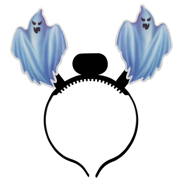 Halloween Headband Fibre Optic Light Up Hallows Party, Trick or Treat
