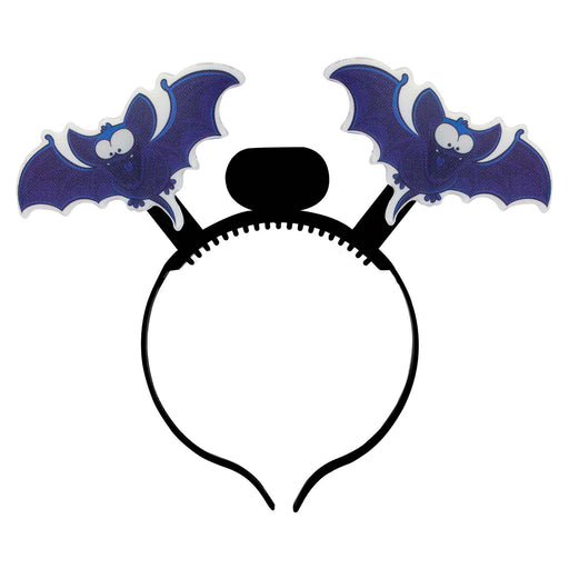 Halloween Headband Fibre Optic Light Up Party, Trick or