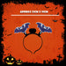 Halloween Headband Fibre Optic Light Up Party, Trick or