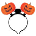 Halloween Headband Fibre Optic Light Up Party, Trick or