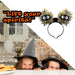Halloween Headband Fibre Optic Light Up Halloween Party, Trick or Treat Spider