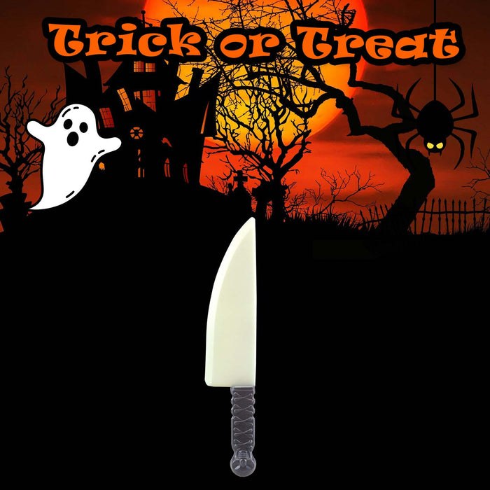 Halloween Weapon Knife Glow In The Dark Prop Trick or Treat Party 39.7cm Knife