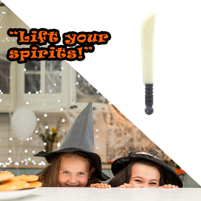Halloween Weapon Machete Glow In The Dark Prop Trick or Treat 39. 7cm Machete