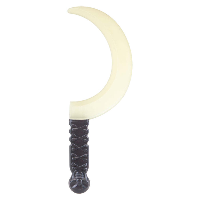 Halloween Weapon Sickle Glow In The Dark Prop Trick or Treat 39.7cm Sickle