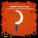 Halloween Weapon Sickle Glow In The Dark Prop Trick or Treat 39.