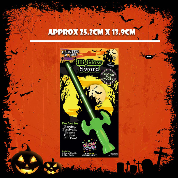 Halloween Glow Sword Prop Accessory Hallows Party, Trick or Treat 25.