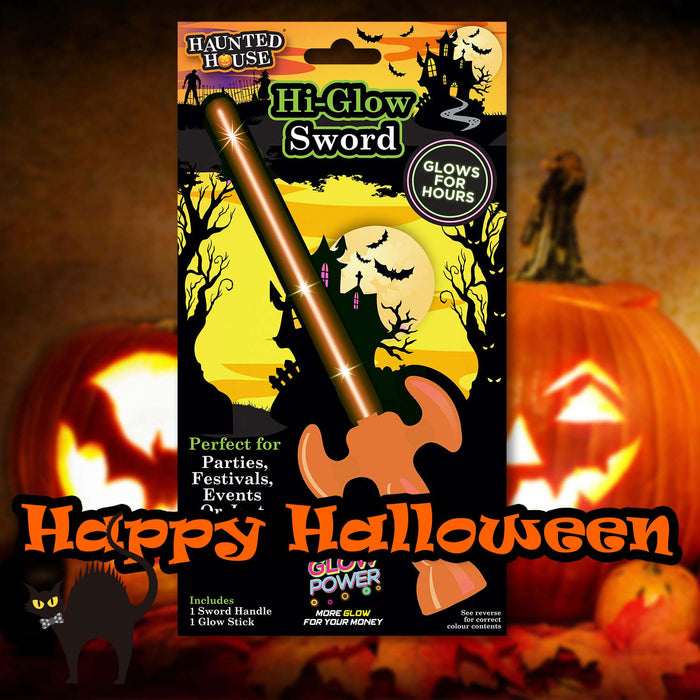 Halloween Glow Sword Prop Accessory Hallows Party, Trick or Treat 25.
