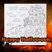 Halloween Canvas Craft Accessory Halloween Party, Trick or Treat 25cm House