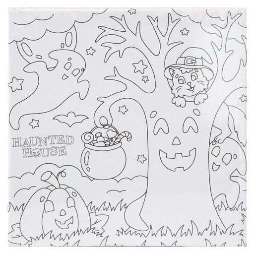 Halloween Canvas Craft Accessory Party, Trick or Treat Tree