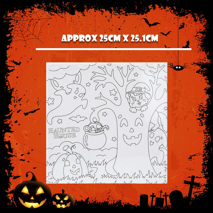 Halloween Canvas Craft Accessory Party, Trick or Treat Tree