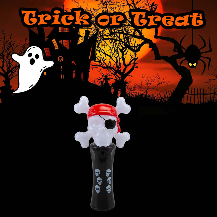 Halloween Flashing Wands Accessory Party Trick or Treat 18. 5cm Pirate