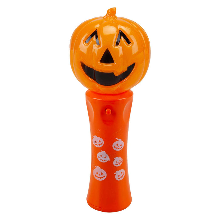 Halloween Flashing Wands Accessory Hallows Party, Trick or Treat 18.5cm Pumpkin