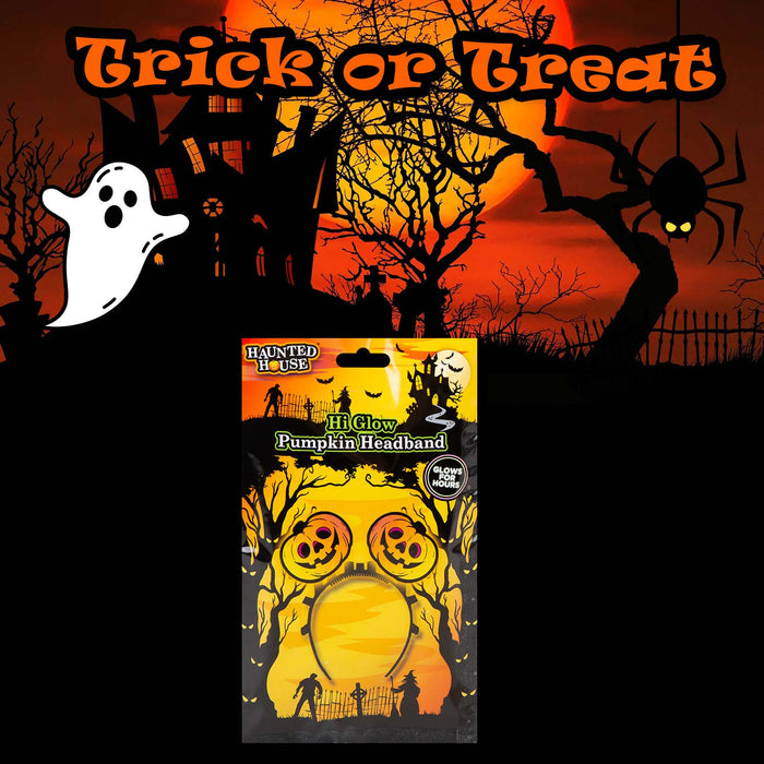 Halloween Glow Headbands Accessory Hallows Party, Trick or Treat 23.