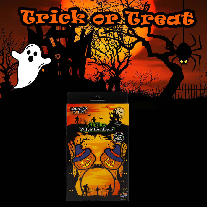 Halloween Glow Headbands Accessory Party, Trick or Treat
