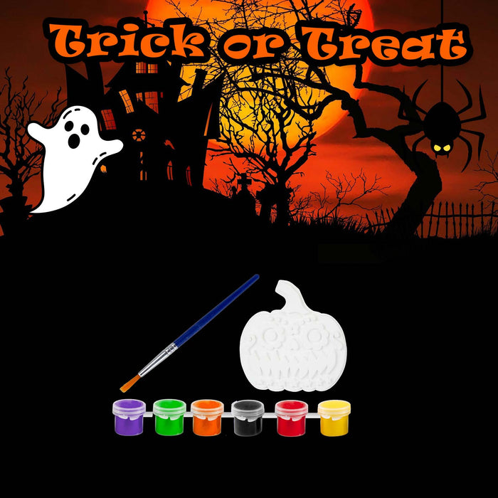 Halloween Decorations Craft Paint Kit Party, Trick or Treat