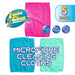 Microfibre Cleaning Cloths, Pack of 5