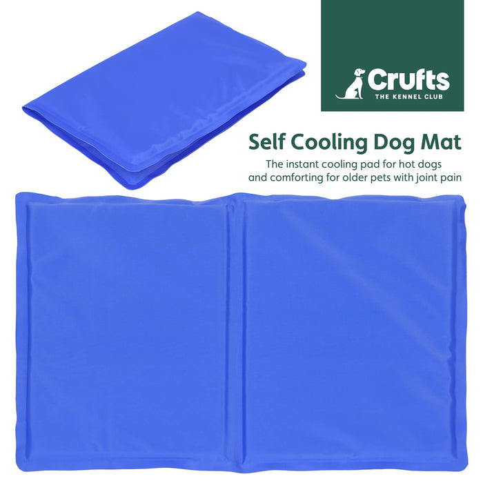 Crufts - Pet Cooling Mat Small (30 x 40cm)