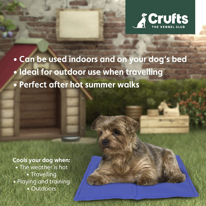 Crufts - Pet Cooling Mat Small (30 x 40cm)