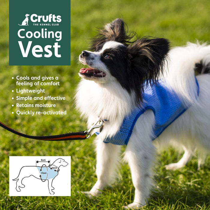 Crufts - Pet Cooling Vest Jacket (Extra Small)