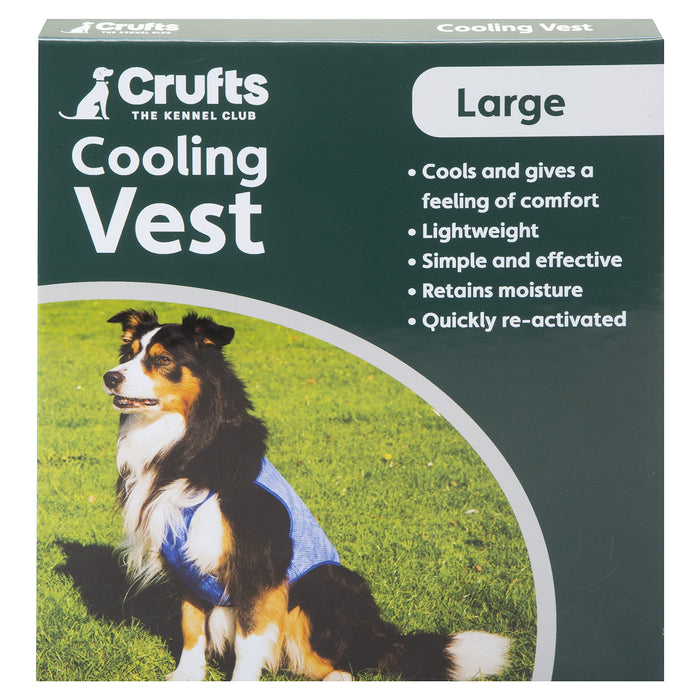 Crufts - Pet Cooling Vest Jacket (Medium - Large)