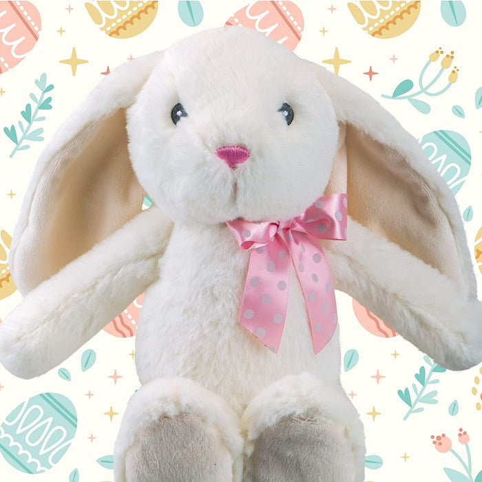 Sitting Floppy Pippin Rabbit Cream Colour 23cm