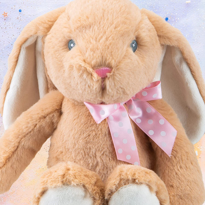 Sitting Floppy Pippin Brown Rabbit 23cm