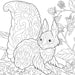 Animals Colouring Book for Adult Relaxation