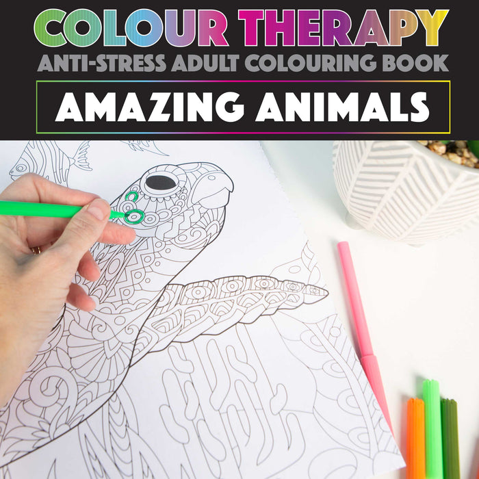 Animals Colouring Book for Adult Relaxation