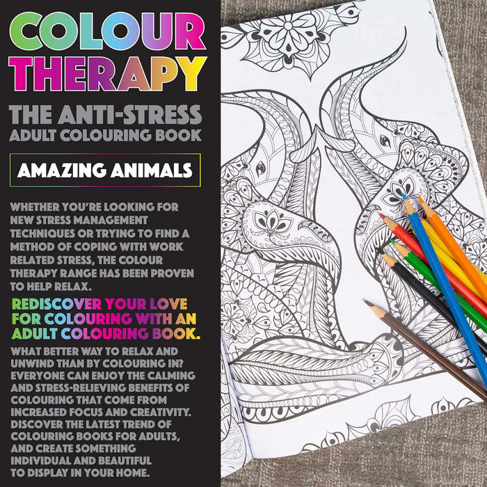 Animals Colouring Book for Adult Relaxation